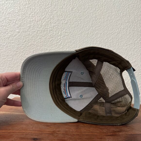 Distressed Patagonia Two-Tone Snapback Hat OSFM - Picture 3 of 5